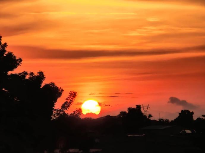 Pôr do sol