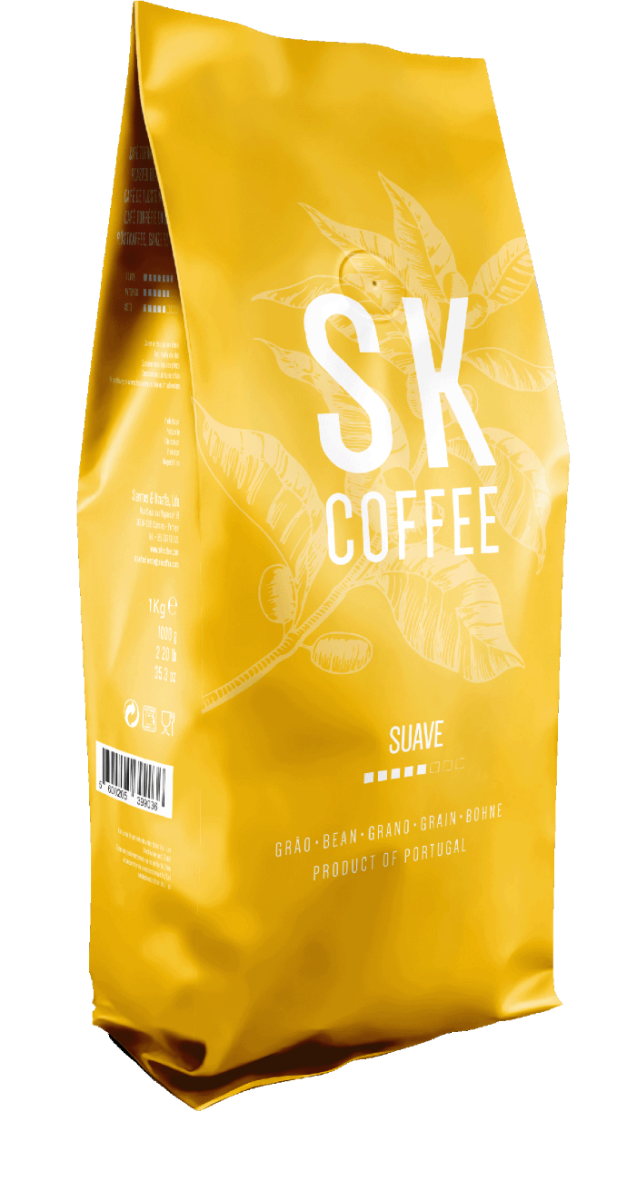 Embalagem café sabor suave