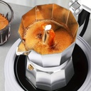 Cafeteira Moka de alumínio