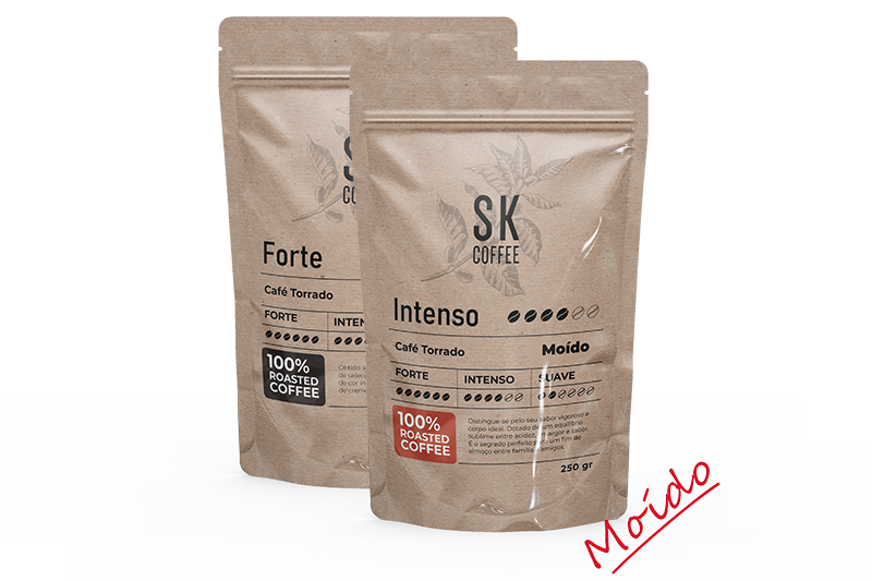 Pack 2x (250gr) | Café Torrado em Grão