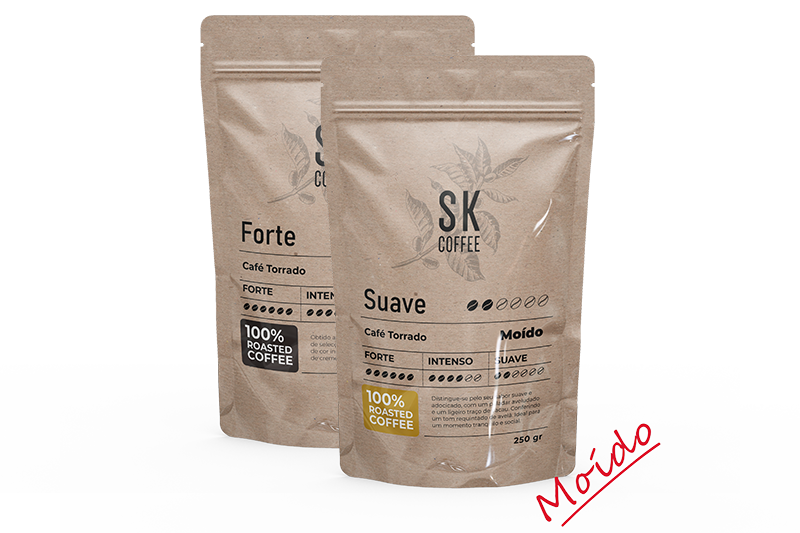 Pack 2x (250gr) | Café Torrado em Grão