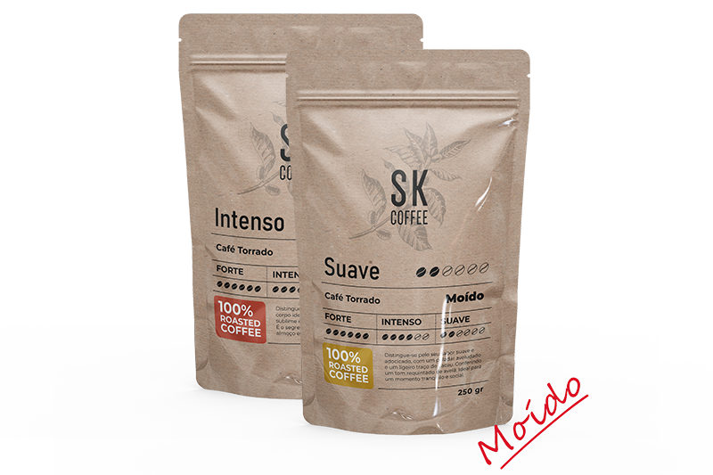 Pack 2x (250gr) | Café Torrado em Grão