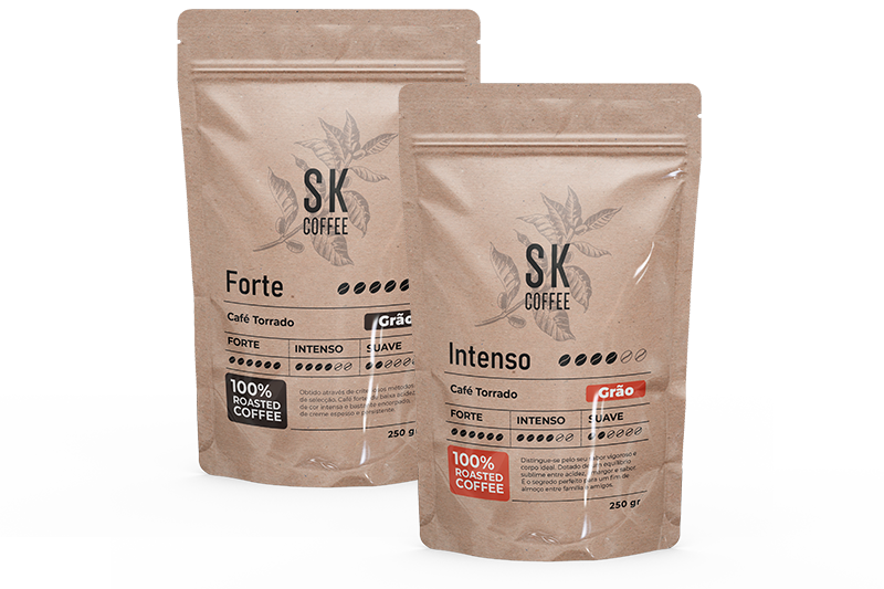 Pack 2x (250gr) | Café Torrado em Grão