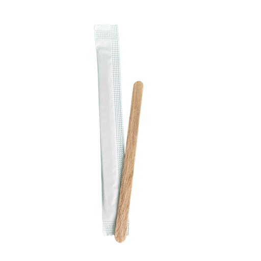 [PROD570] Mexedor de madeira | Branco (100un.)