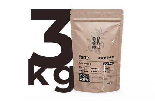 Pack 3kg | Café Torrado em Grão